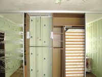 Шкаф-купе в зале